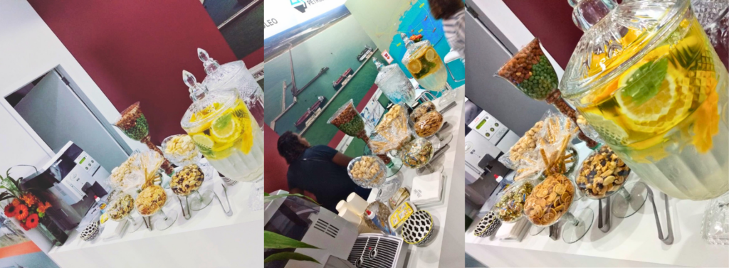 Stand para feiras óleo e gás